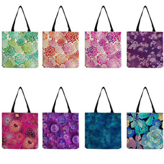 Foldable Shoulder Bag High Capacity Shopping Tote Eco Reusable Handbag