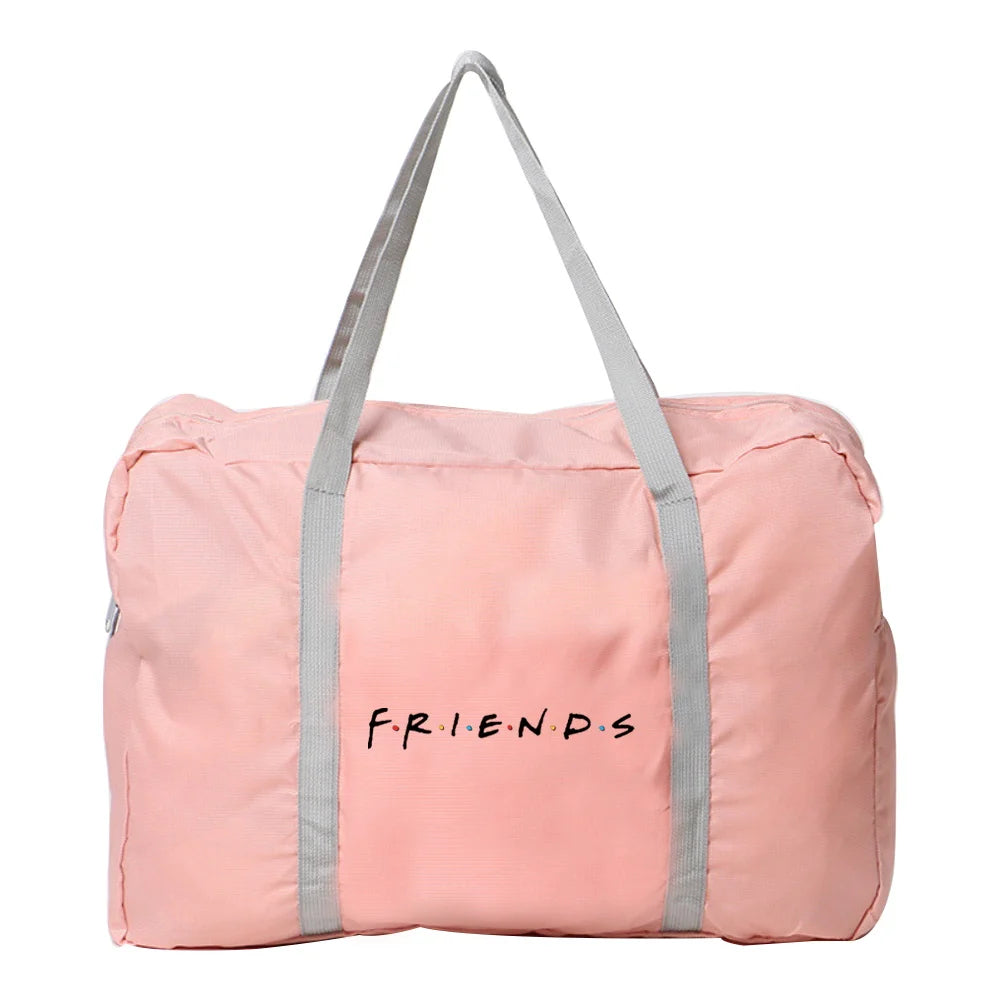 Zipper Travel Bag Large Capacity Organizing Luggage Waterproof Handbags