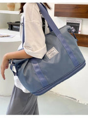 Waterproof Large Capacity Travel Tote Bag Gym Yoga Storage Shoulder Handbag