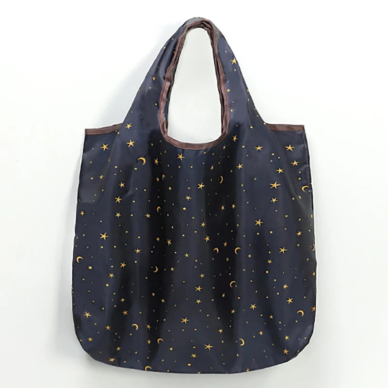 Eco Friendly Foldable Shopping Bag Reusable Tote Portable Travel Shoulder