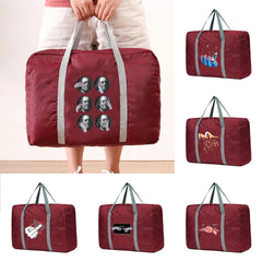 Hand Print Series Tote Travel Luggage Duffle Bag for Women