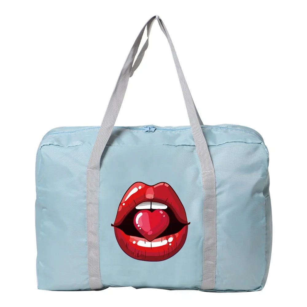 Waterproof Travel Bag Large Capacity Gym Yoga Tote Women Shoulder Bag