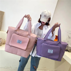 Waterproof Large Capacity Travel Bag for Women Multifunctional Duffle Handbag
