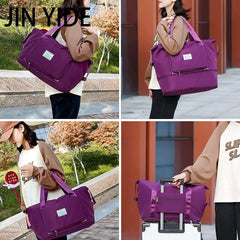 Waterproof Tote Travel Luggage Bags for Women Large Capacity