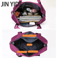 Waterproof Tote Travel Luggage Bags for Women Large Capacity
