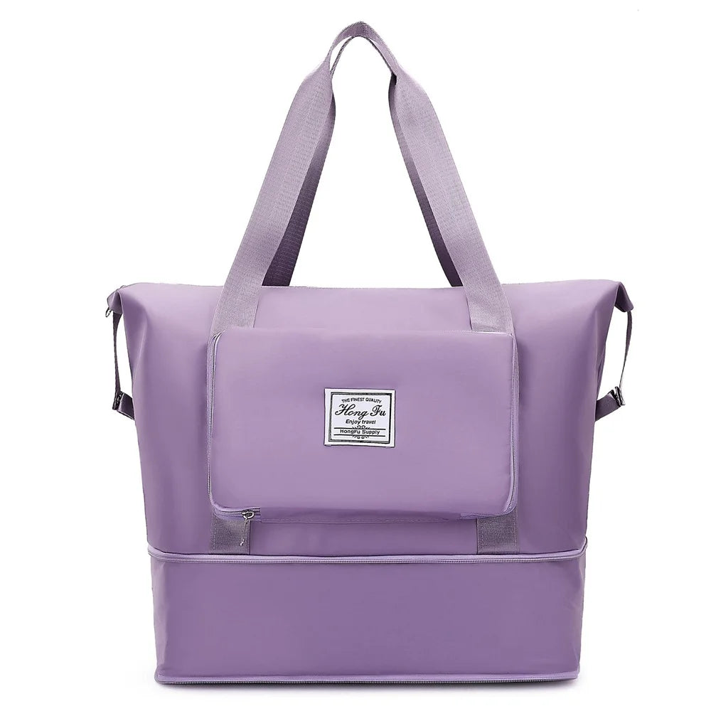 Waterproof Travel Tote Bag Women Large Capacity Duffle Handbag