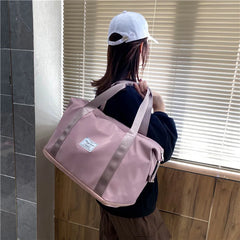 Women's Waterproof Travel Tote Bag Large Capacity Duffle Handbag