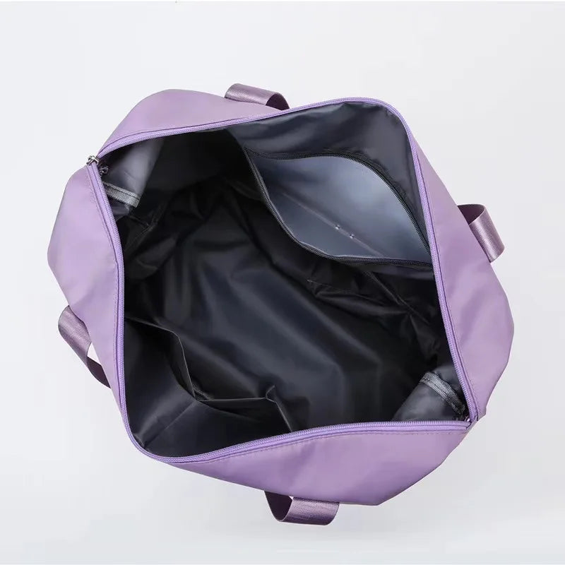 Women's Waterproof Travel Tote Bag Large Capacity Duffle Handbag