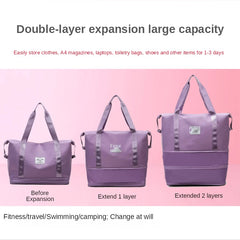 Waterproof Travel Bag for Women Large Capacity Duffle Handbag