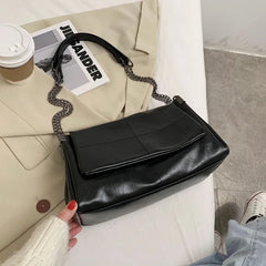 Foldable Travel Crossbody Bag Chain Shoulder Bag with Handle