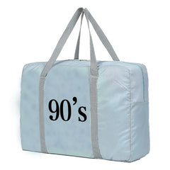 Large Capacity Travel Bag Nylon Tote for Women Men - Organizer Clothes Storage