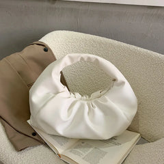 Pleated Small Bag French Texture Handbag for Women