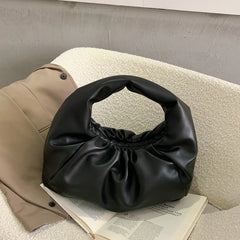 Pleated Small Bag French Texture Handbag for Women