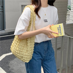 Sweet Soft Underarm Tote Shoulder Bag for Women