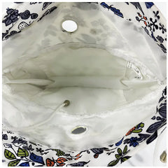 Flower Drawstring Canvas Bag for Obag Moon Style Inner Bag