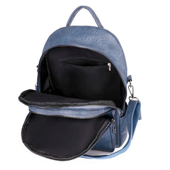 Teen Girl School Bag Hot Backpack Woman Youth PU Leather Backpack
