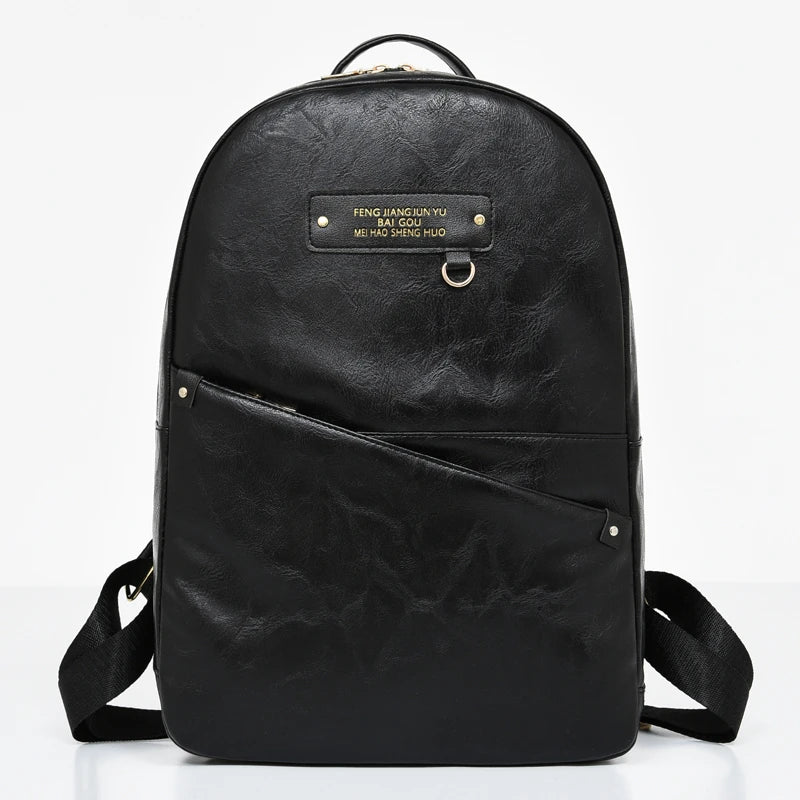 Teenage Girls Sac A Dos Travel Back pack PU Women Backpack Female