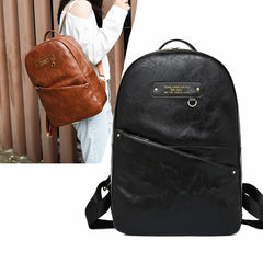 Teenage Girls Sac A Dos Travel Back pack PU Women Backpack Female