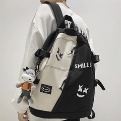 Teenager College School Bag Men Rucksack Big Backpack Winter Travel Bagpack