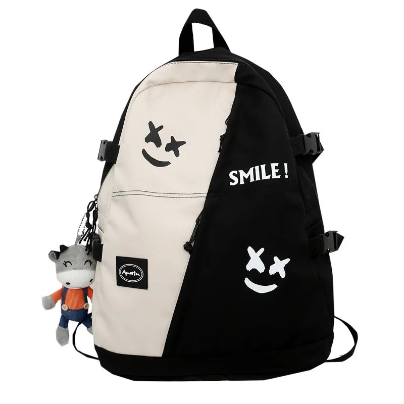 Teenager College School Bag Men Rucksack Big Backpack Winter Travel Bagpack