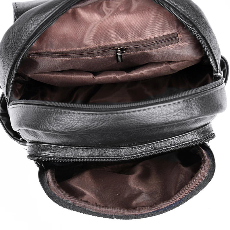 Teen Girl Travel Backpack Retro Bagpack Female School Bag