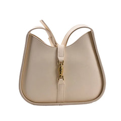 Adjustable Strap Crossbody Bag Leather Bucket Shoulder Bag