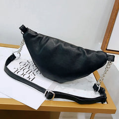 Women Waist Fanny Pack Belt Bum Hip Shoulder Crossbody Handbag