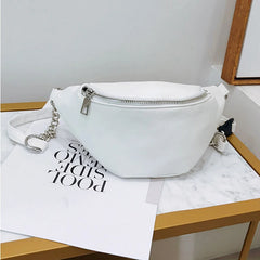 Women Waist Fanny Pack Belt Bum Hip Shoulder Crossbody Handbag