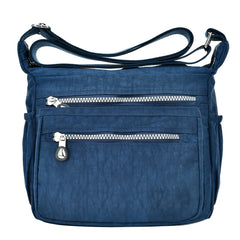 Women Crossbody Sports Gym Shoulder Bag Waterproof Nylon