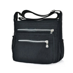 Women Crossbody Sports Gym Shoulder Bag Waterproof Nylon