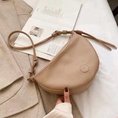 Women Casual PU Leather Shoulder Crossbody Bag Large Capacity Messenger Bag