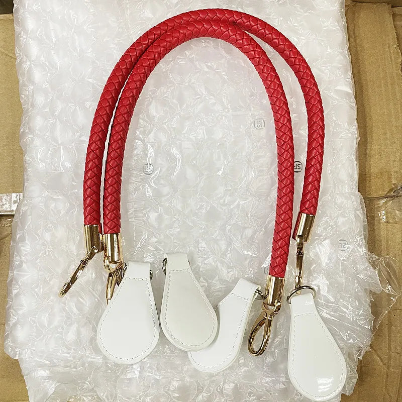 Obag Long Strap PU Leather Bag Handle With Tears Drops