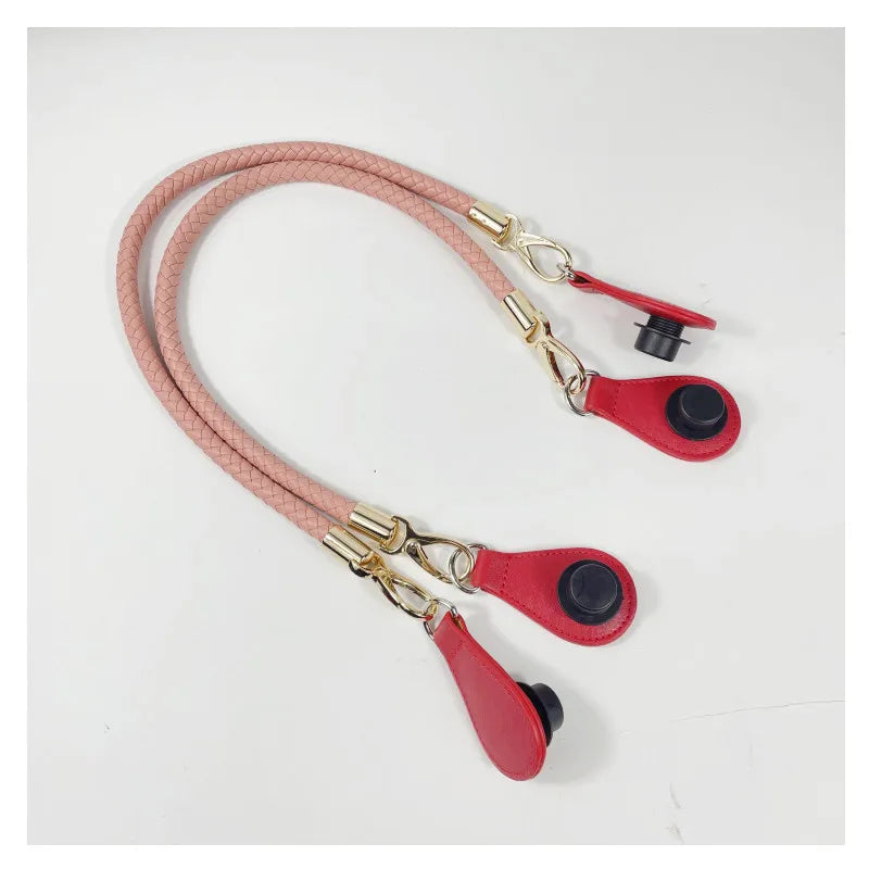 Obag Long Strap PU Leather Bag Handle With Tears Drops