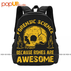 Forensic Science Bones Archaeologist Anthropology Backpack Large Capacity