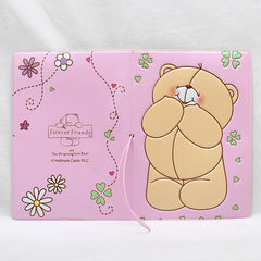 Foreverfriends Bearman Cartoon Passport Holder and Luggage Tag Set