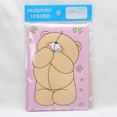 Foreverfriends Bearman Cartoon Passport Holder and Luggage Tag Set