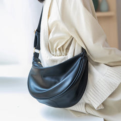 Autumn Women Bags Saddle Bag Retro Shoulder Dumpling Bag