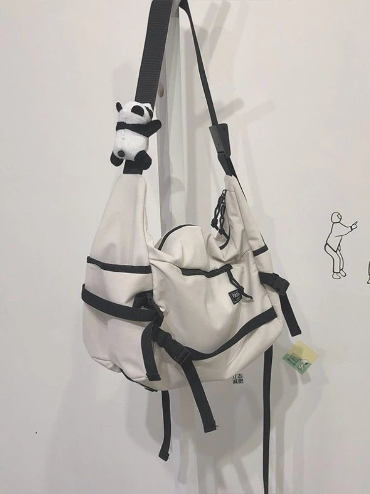 Women Messenger Bags Lovely Multifunctional Canvas Shoulder Bag