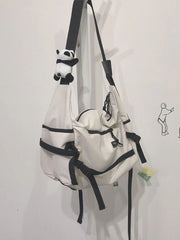 Women Messenger Bags Lovely Multifunctional Canvas Shoulder Bag