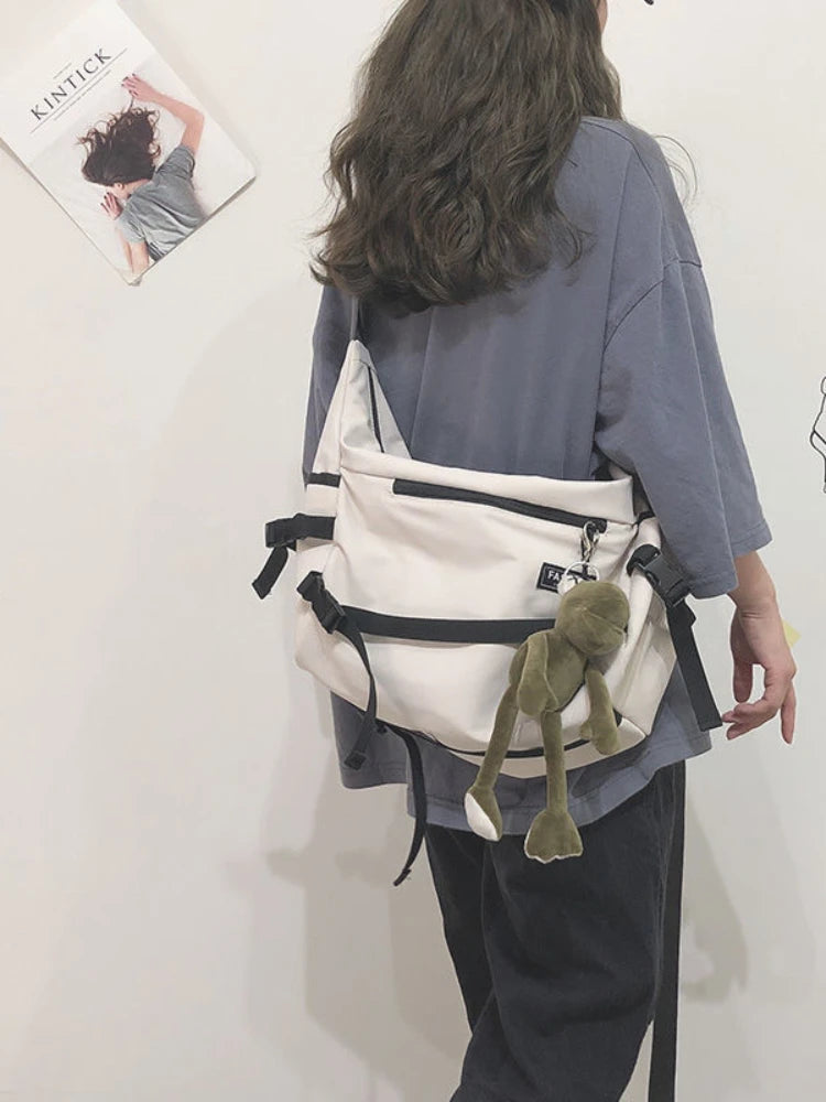 Women Messenger Bags Lovely Multifunctional Canvas Shoulder Bag