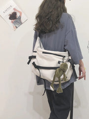 Women Messenger Bags Lovely Multifunctional Canvas Shoulder Bag
