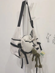 Women Messenger Bags Lovely Multifunctional Canvas Shoulder Bag