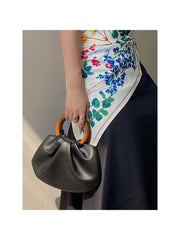 Foufurieux Buckle Shoulder Bag PU Leather Handbags