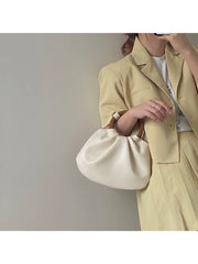 Foufurieux Buckle Shoulder Bag PU Leather Handbags