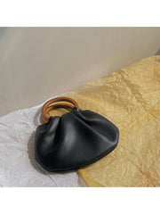 Foufurieux Buckle Shoulder Bag PU Leather Handbags