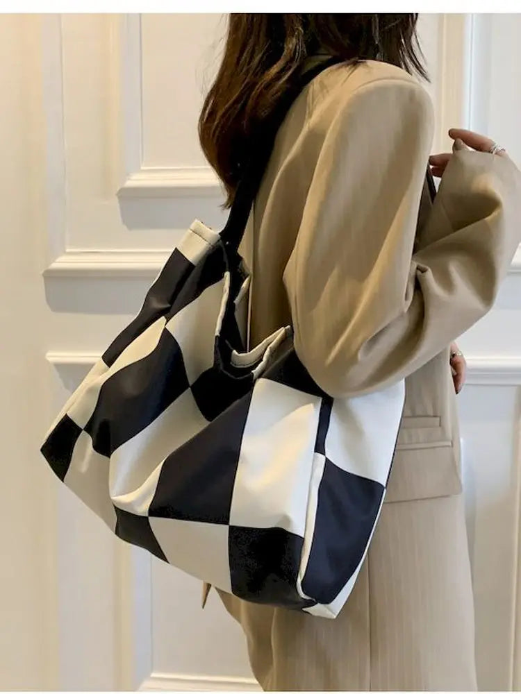 Foufurieux Shoulder Bag Large Capacity Women Handbag