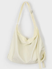 Retro Canvas Shoulder Bag Large Capacity Unisex Crossbody College Street Vintage