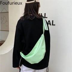 Casual Nylon Crossbody Bag Women Shoulder Bags Large Capacity Tote