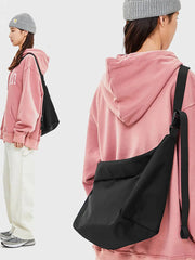 Foufurieux Crossbody Bag Backpack Casual Versatile Nylon Shoulder Bag
