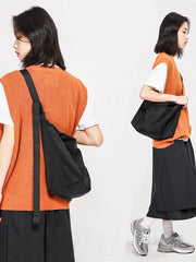 Foufurieux Crossbody Bag Backpack Casual Versatile Nylon Shoulder Bag